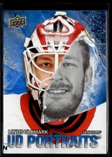 2025-26 Upper Deck Series 1 UD Portraits Speckle #P-23 Linus Ullmark