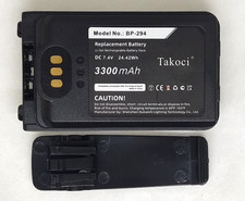 Battery BP-290 BP-294 3300mAh For Icom IC-F52D IC-F62D IC-M85 IC-F3400D Radio