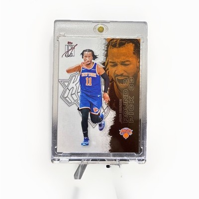 Panini Jalen Brunson New York Knicks 2024-25 Court Kings Double Exposure #16