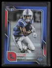 2025 Bowman Chrome University Football Blue Refractor Cayden Lee #50
