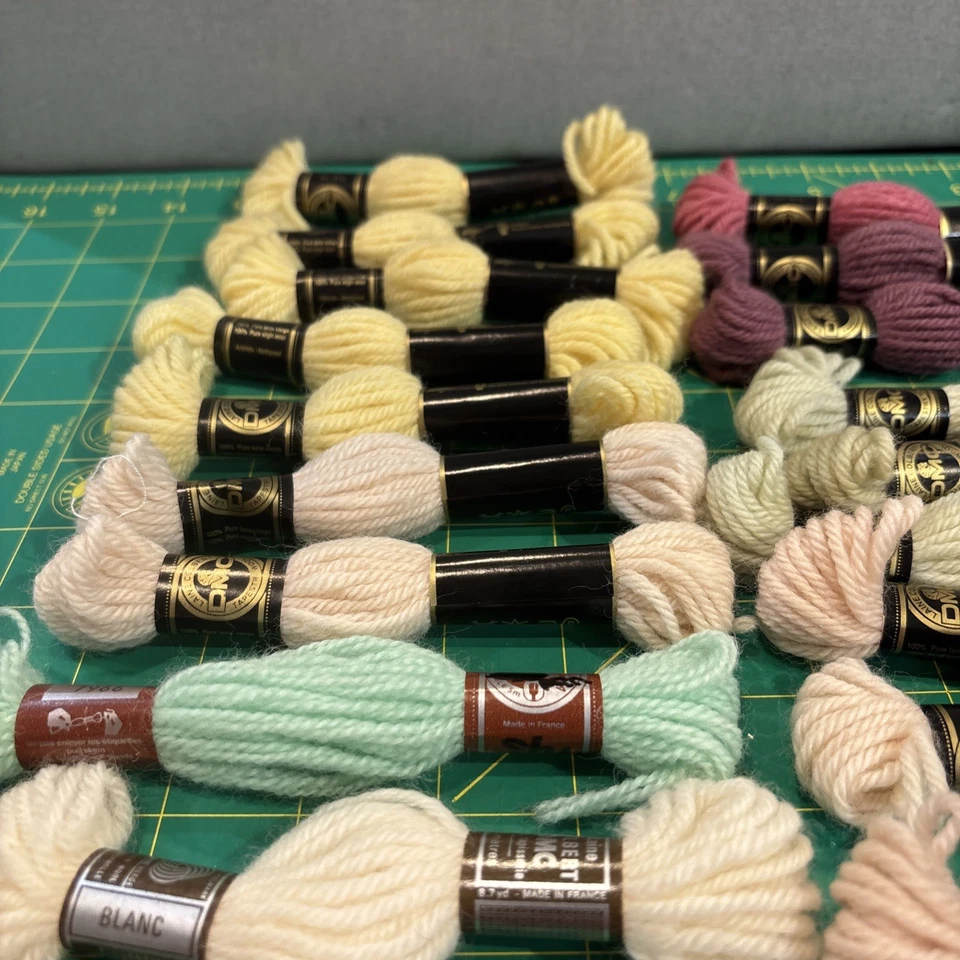 Lot Of Vintage DMC Tapestry Wool 18  - Image 3 of 4
