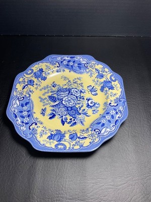 Blue Rose” by Spode Blue Room Garden Collection Dessert Plate 9-5