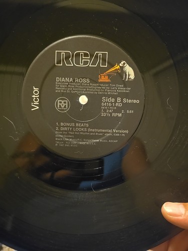 Diana Ross - Dirty Looks (1987) Vinyl 12" Single • Red Hot Rhythm & Blues - Bild 5 von 5