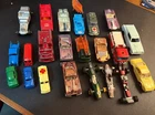 Matchbox, Hot Wheels, Road Master, Cigar Box, Lesney - 22 Cars Lot Junk Cars
