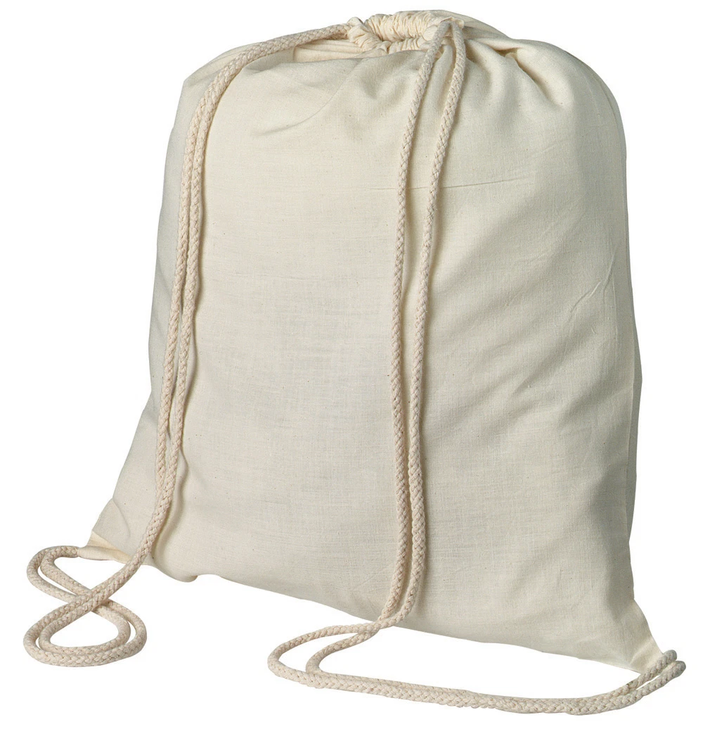 15 x PLAIN NATURAL COTTON DRAWSTRING RUCKSACK TOTE BAGS GYM BOOK
