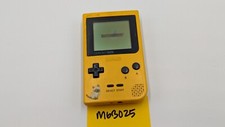 Nintendo Game Boy Pocket Handheld Console System Yellow - WORKS - FREE SHIP