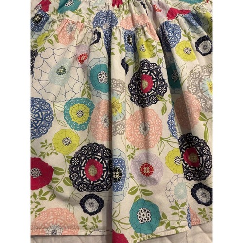 Girls Gathered Elastic Waist Colorful Size 10 Skirt EUC CottageCore Whimsical - Picture 5 of 6