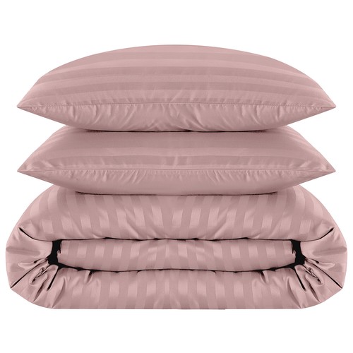 Egyptian Stripe Duvet Quilt Covers Luxury Bedding Set Single Double King Size - Picture 55 of 64