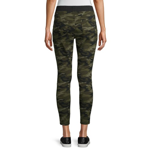 Jeggings pull-on No Boundaries juniors' Mid Rise con vita a costole NUOVI - Foto 25 di 36