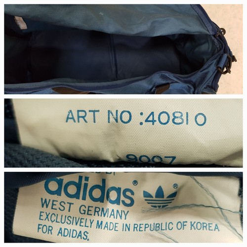 ADIDAS All Around The World Reisetasche Sporttasche Tasche Weekender Vintage 80e - Bild 12 von 12
