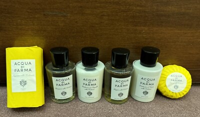 Acqua Di Parma Bath Set Shampoo, Conditioner, Shower Gel, Lotion & Soap