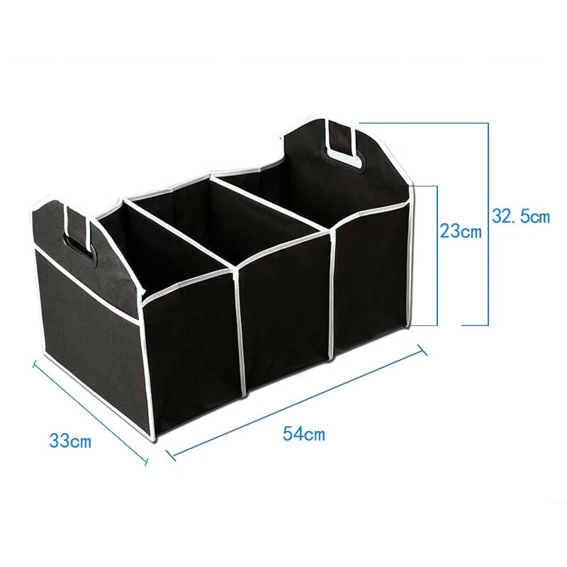 Multi-purpose Car Foldable Trunk Organizer Box Cargo Storage Case Large Capacity — 第 2/4 张图片