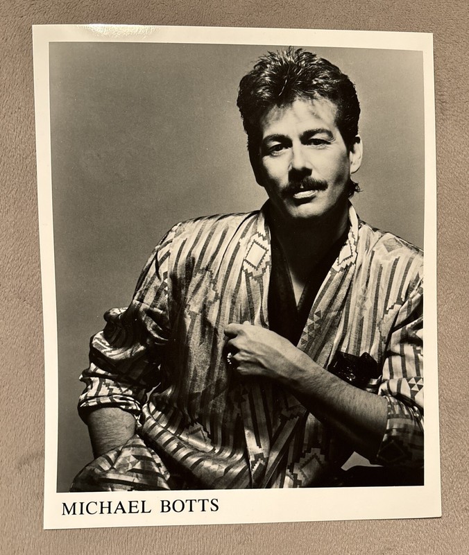 Bread Band  Mike Botts 8 X 10 Promo Photo 1990’s Solo Career