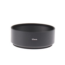 Metal Screw-in 55mm Lens Hood 55 with Screw Mount for Digital DSLR DC Camera