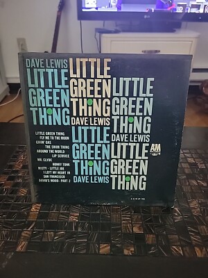 Dave Lewis- Little Green Thing, A&M LP 105, Mono Cool Jazz 33 RPM 12''