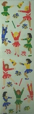 Mrs Grossman  CHEERLEADING Stickers Cheerleader Cheer Football nationals 1997