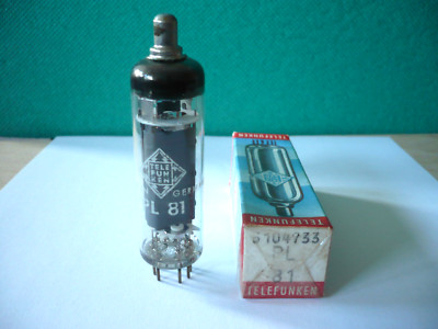 TELEFUNKEN Elektronenröhre  PL 81