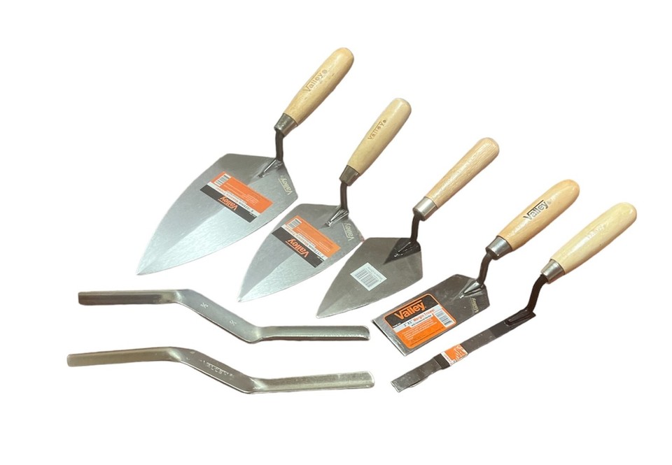 7PC Masonry Hand Tool Set Pointing Trowel Margin Tuck Pointing Trowel eBay