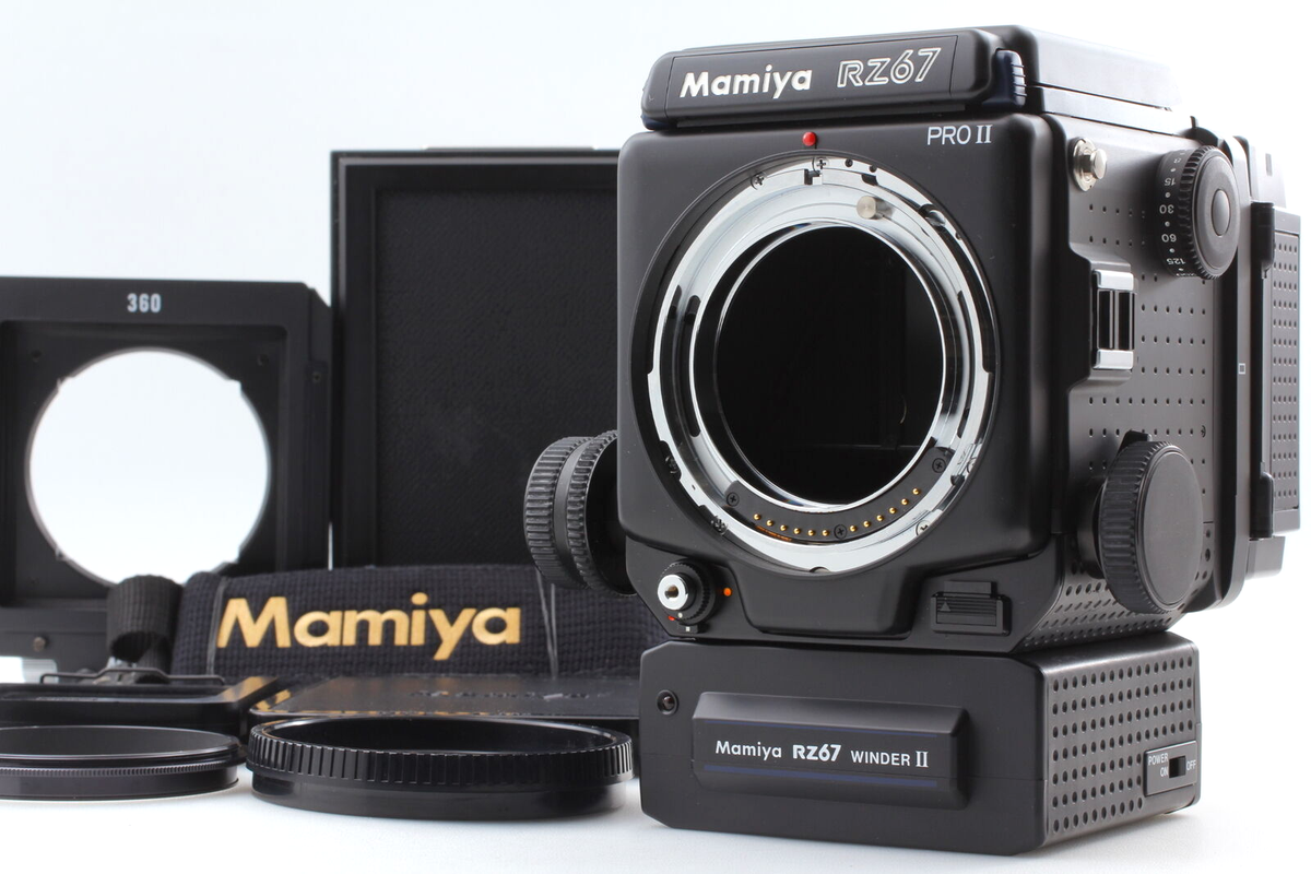 Top Mint] Mamiya RZ67 Pro II Camera 120 Holder Polaroid Back