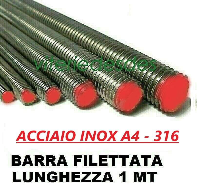 Barra Filettata In Acciaio Inox 316 A4 | Viteria Inox / Barra Filettata - Foto 10