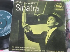 Frank Sinatra Session With Sinatra Capitol Records EAP 629 UK 7inch Vinyl Single