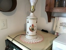 Vintage Nursery Lamp Ceramic Humpty Dumpty