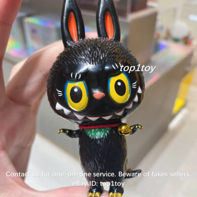 HOW2WORK Labubu The Little Monsters 4 Zimomo Maneki Black