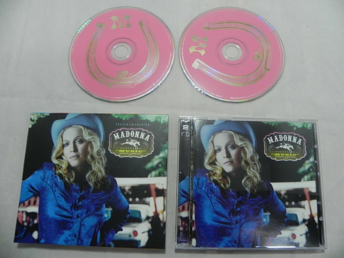 Madonna - Music Special Edition Rare Korea 2 CD + Slip Case
