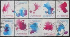 PAYS BAS série N°2282 au 2291 oblitéré