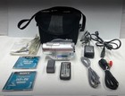 Sony Handycam Dcr-Dvd405 3.0 Megapixel and Accessories Bundle - Works!