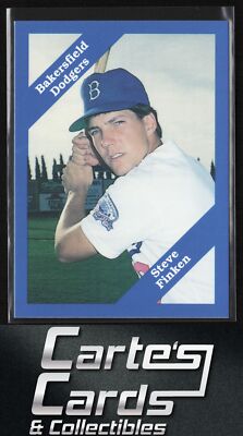 Steven Finken 1989 Cal League #205 Bakersfield Dodgers