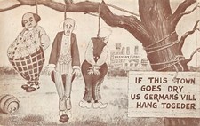 # A2536   PROHIBTION  COMIC   POSTCARD,   