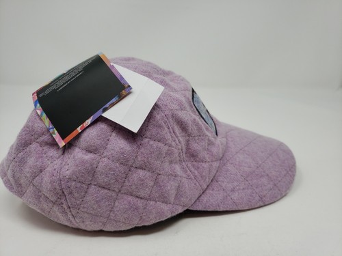 Women's MTV Quilted Fleece Baseball Hat Purple - Picture 7 of 7