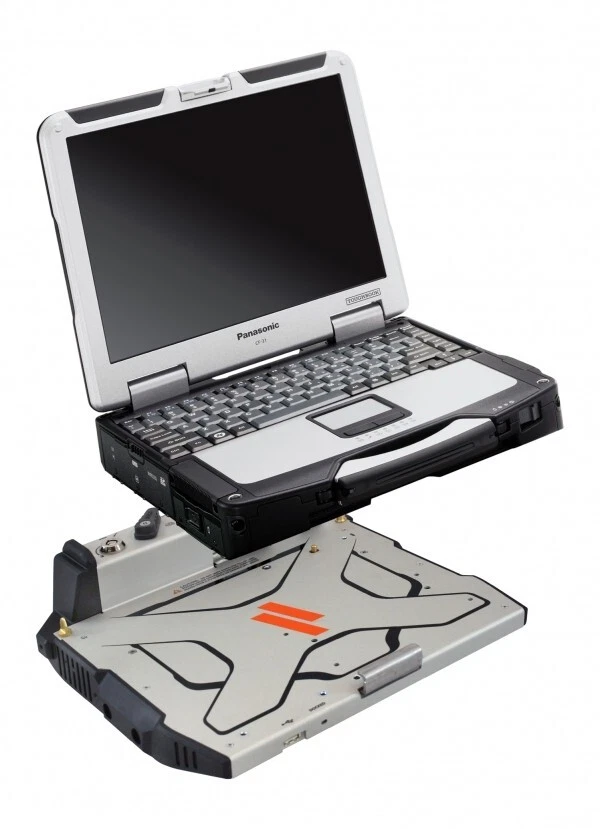 Lote de 2 estaciones de acoplamiento Havis DS-PAN-111-1 para Panasonic Toughbook CF-30 CF-31 Foto 3 de 4