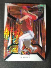 2023 Leaf Metal Baseball Fire Mojo #96 Ty Floyd XRC 1/1