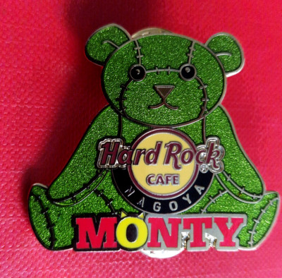 HRC Hard Rock Cafe Nagoya Monty Beara Bear Herrington Pin 2006 LE300