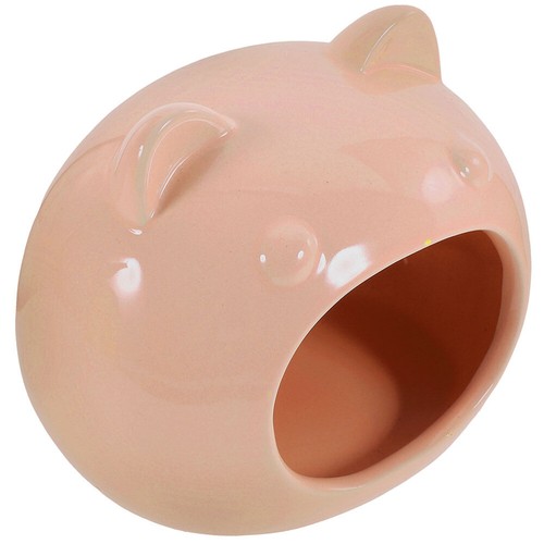 Meerschweinchen-Versteck, Hamster-Keramikhaus, Hamsterkäfig-Zubehör, - Bild 6 von 17