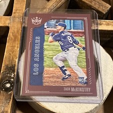 Zach McKinstry 2021 Panini Diamond Kings Debut Artist Proof Blue RC #136 *