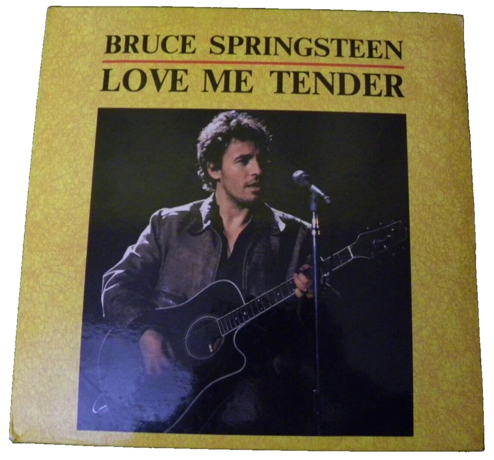 Bruce Springsteen Love Me Tender 4 LP Set Rare Danish PROMO Tunnel of Love Tour - Image 2 of 4