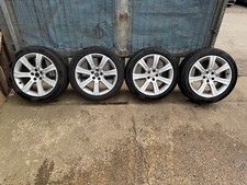 JAGUAR XF X250 18" ALLOY WHEELS WITH TYRES 6W83-1007-AB
