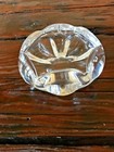 Orrefors Art Glass Scalloped Top Dish/Ashtray Signed