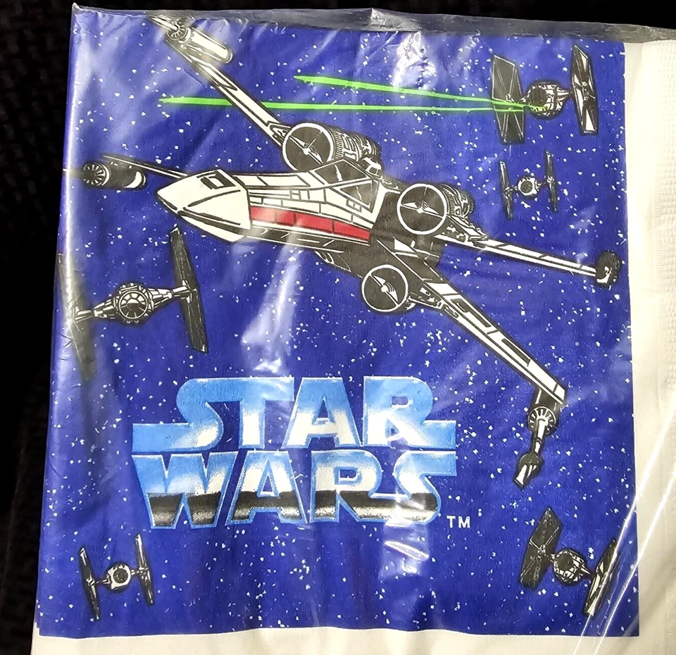 Бумажные салфетки Star Wars Party X-Wing Ship 2 упаковки 16ea Lucasfilm Hallmark винтаж - Изображение 2 из 4