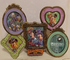 Tokyo Disney Resort Halloween Photo Frame 2018 Mickey Minnie Donald Daisy