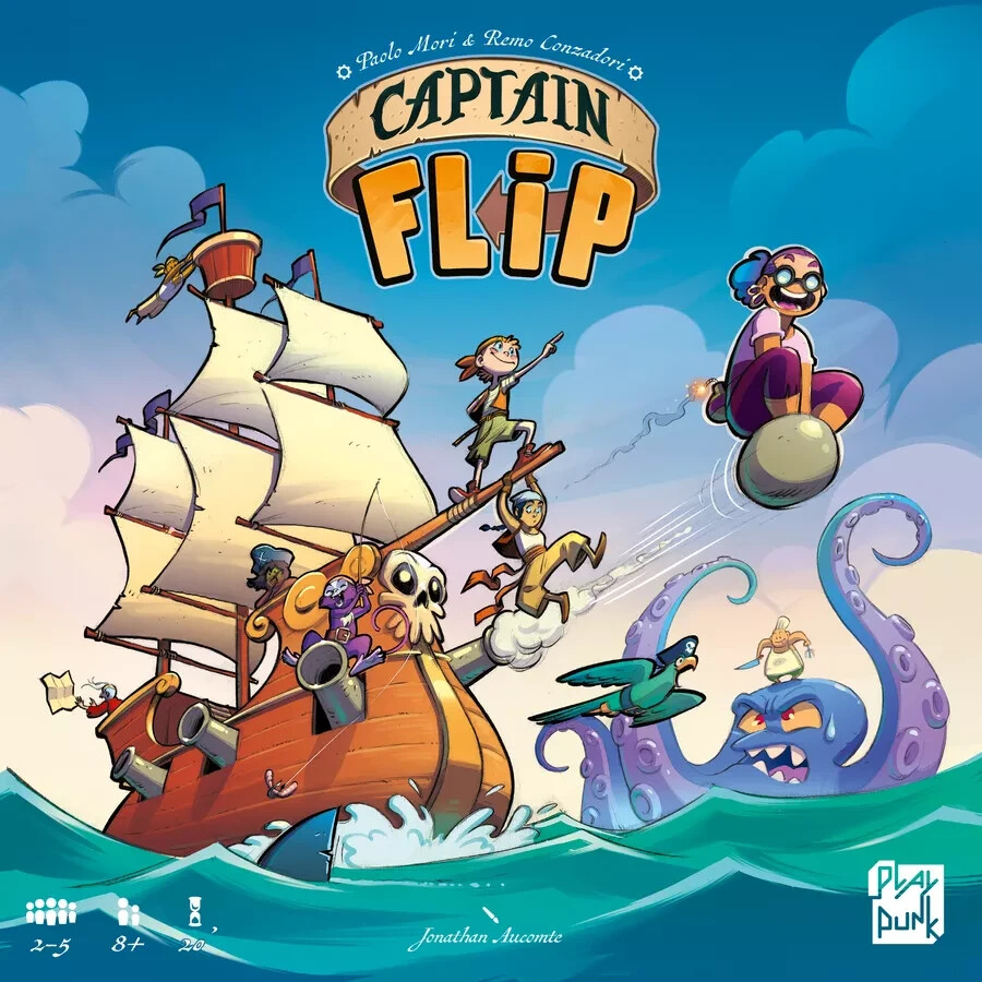 Captain Flip | Board Game | Published by Daily Magic Games (Brand New & Sealed)