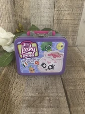 International Foods Little Lucky Lunchbox Collectible Metal by Basic Fun EMPTY
