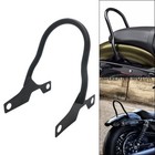 Short Backrest Rear Sissy Bar Fit For Harley Sportster Iron XL883 Low XL1200 48