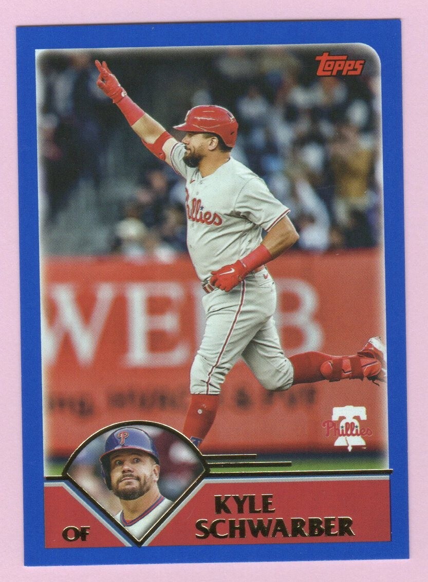 2023 Topps Archives Kyle Schwarber #289 Philadelphia Phillies