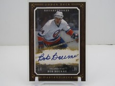 BOB BOURNE 2008-09 UD MASTERPIECES BRUSHSTROKES AUTOGRAPH AUTO! ISLANDERS!!