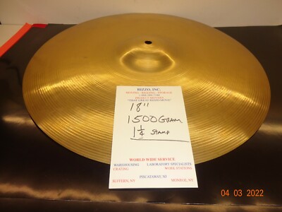 A zildjian 60s Aジルジャン 18 約1500g Vintage VINTAGE A