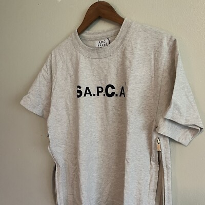 Sacai x APC Taiyo Tee Grey New Medium Authentic | eBay